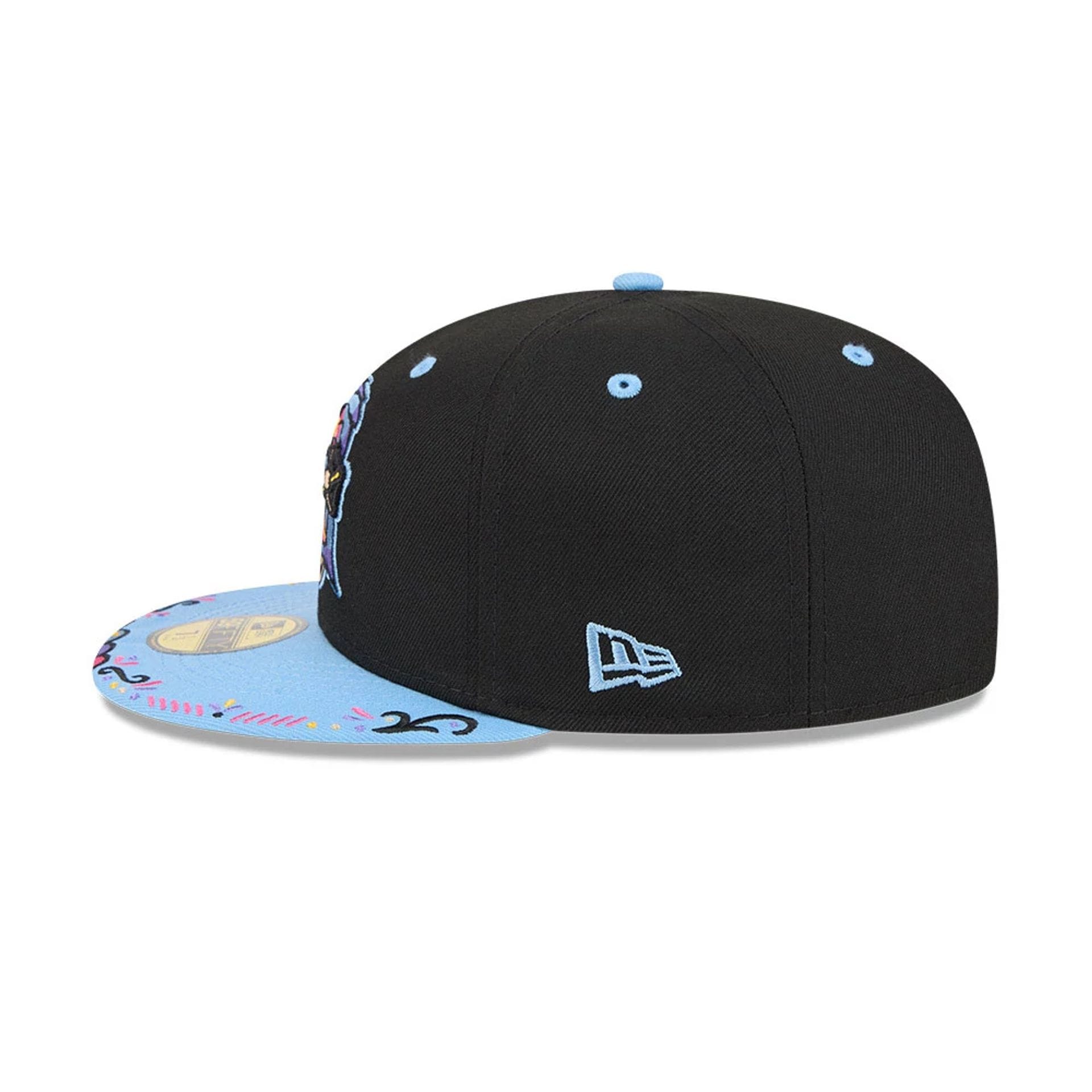 El Paso Chihuahuas MiLB La Copa 2026 Black 59FIFTY Fitted Cap-kentox - Image 5