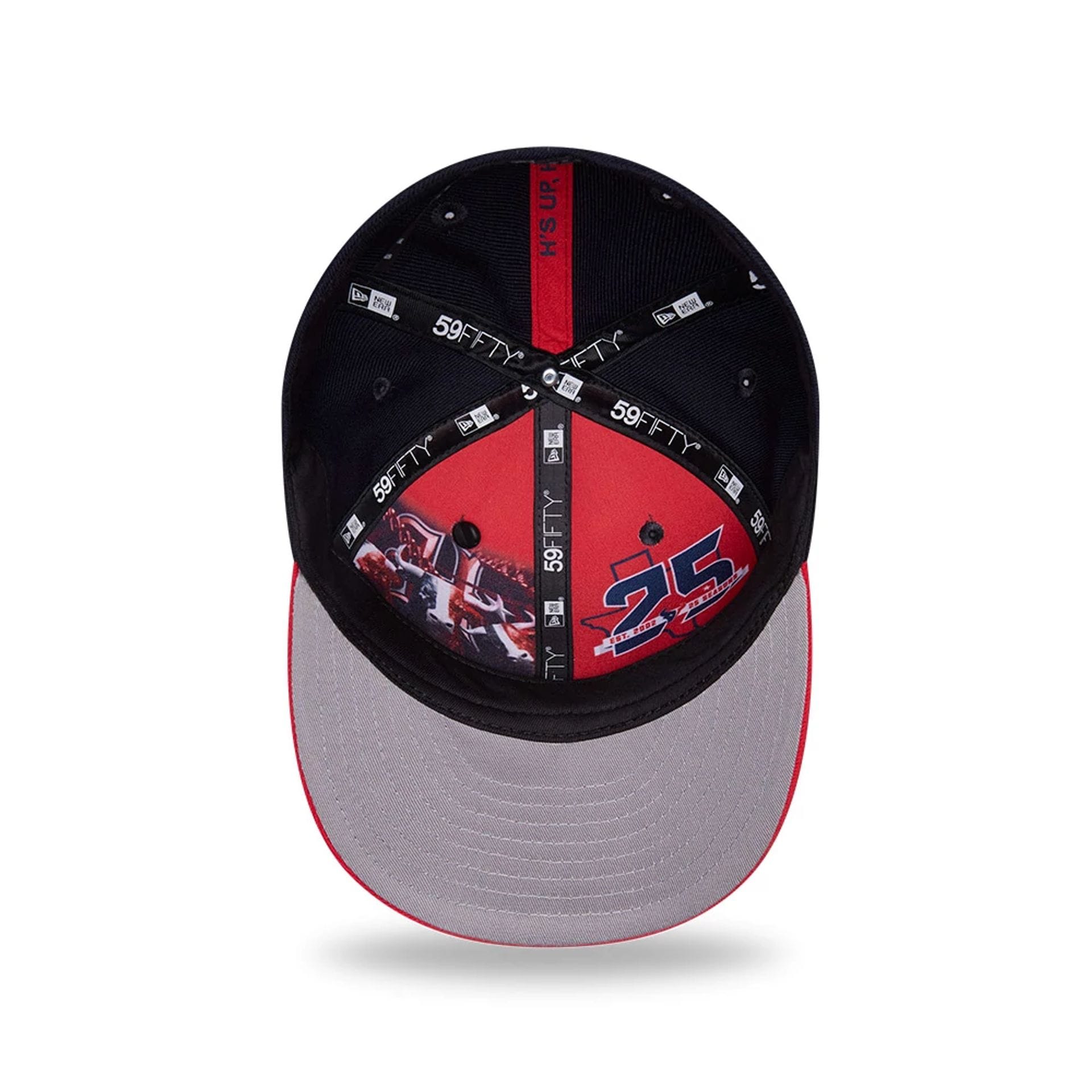Houston Texans NFL Draft 2026 Navy 59FIFTY Fitted Cap-kentox - Image 2