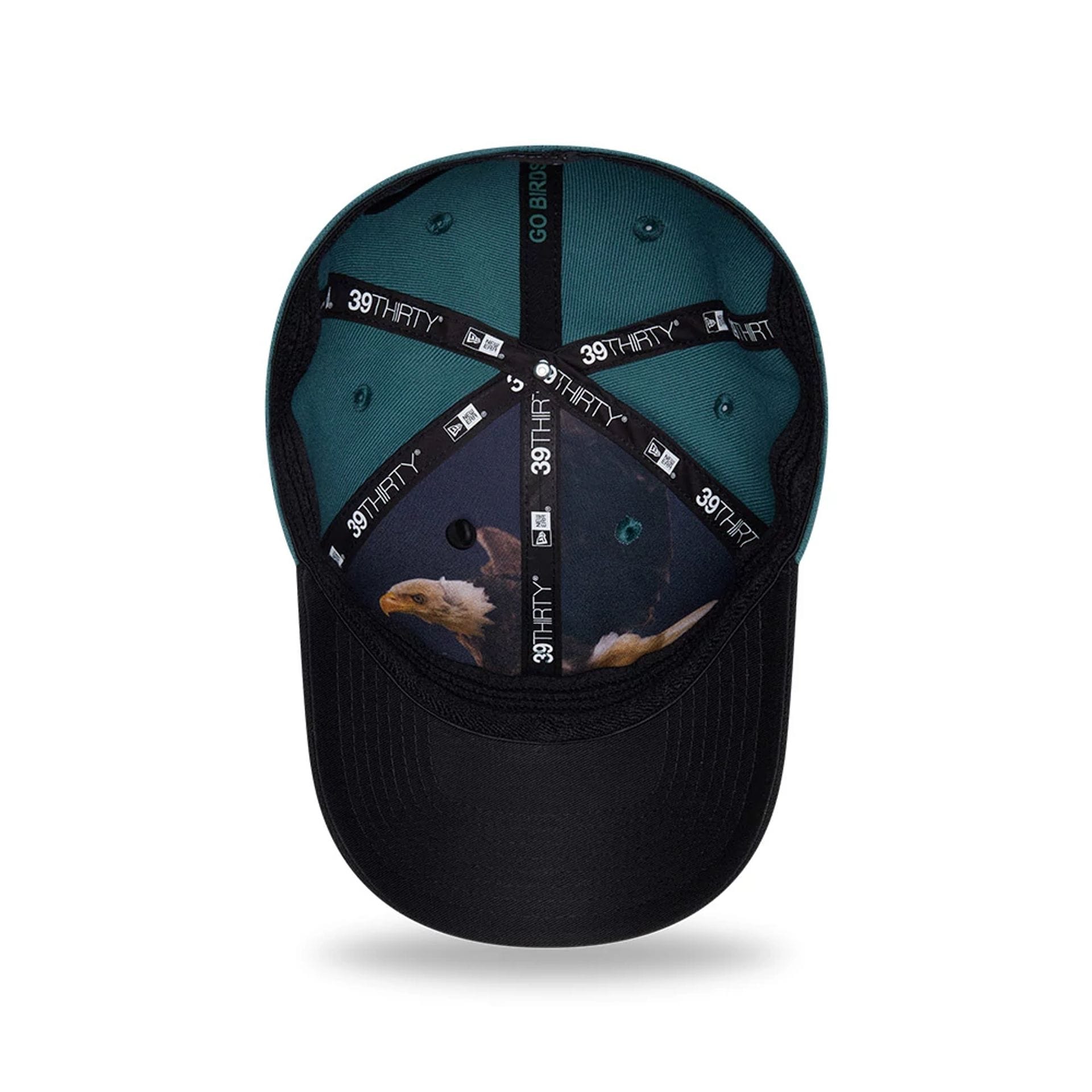 Eagles NFL Draft 2026 Dark Green 39THIRTY M-Crown Stretch Fit Cap-kentox - Image 2