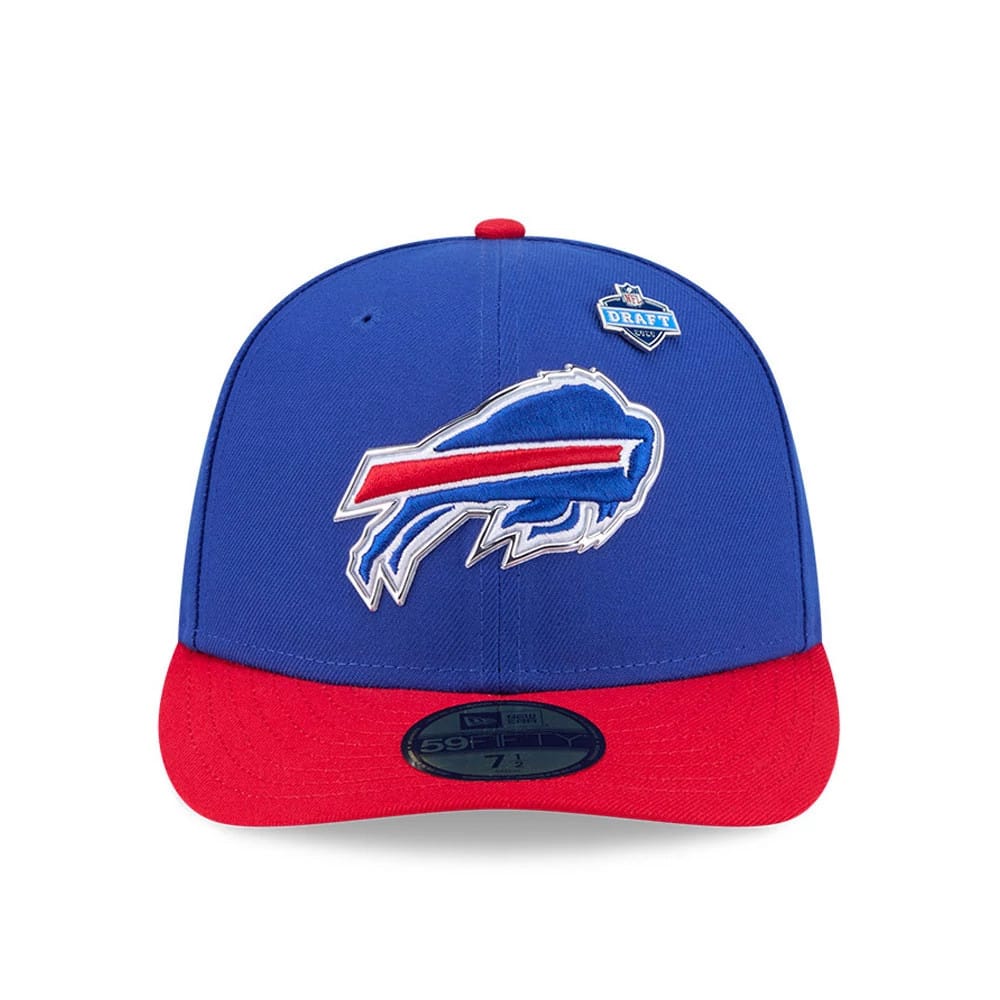 Buffalo Bills NFL Draft 2026 Blue 59FIFTY Fitted Cap-kentox - Image 3
