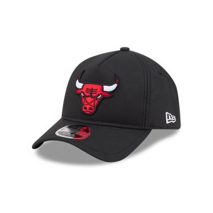 Chicago Bulls NBA Quickstrike Black 9FORTY Apex Adjustable Cap-kentox