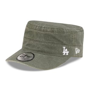 LA Dodgers MLB Military Quickstrike Green Military Cap-kentox
