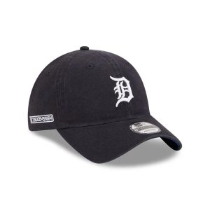 Detroit Tigers MLB City Connect Navy 9TWENTY Adjustable Cap-kentox