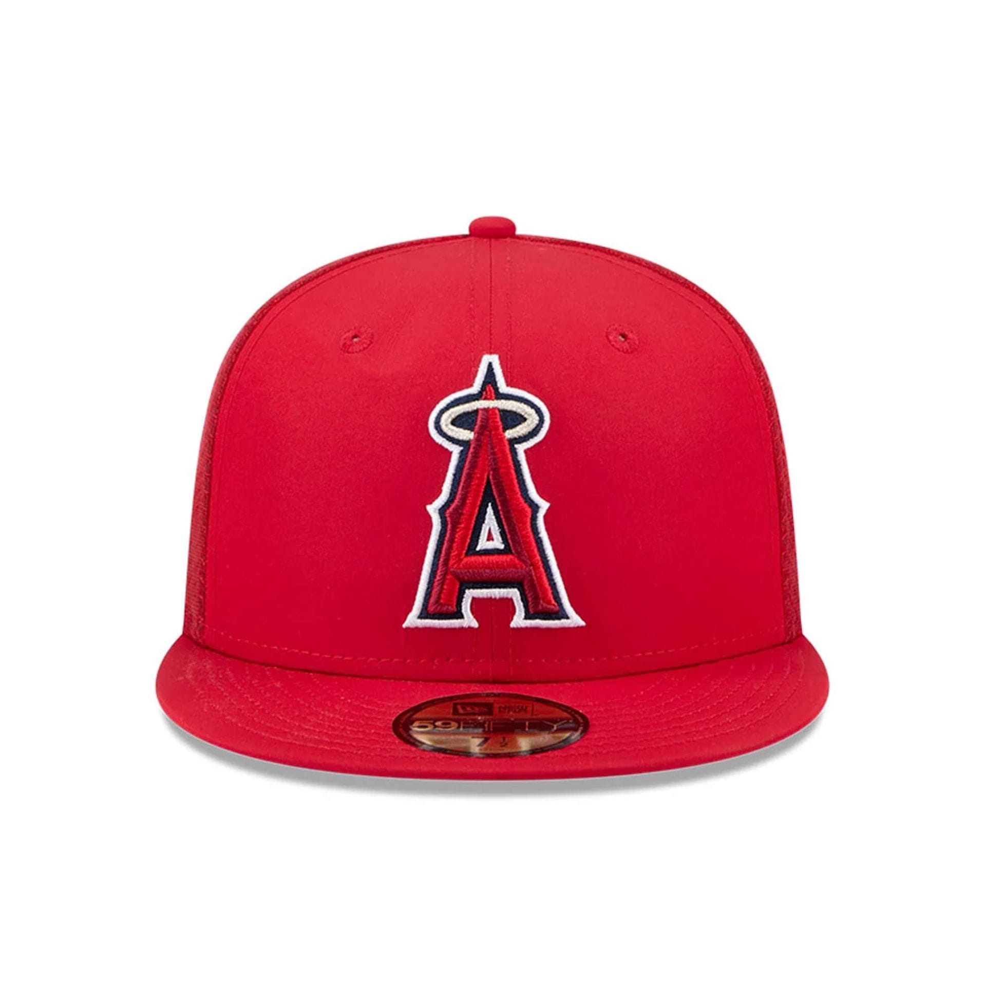 LA Angels MLB Batting Practice 2026 Red 59FIFTY Fitted Cap-kentox - Image 2