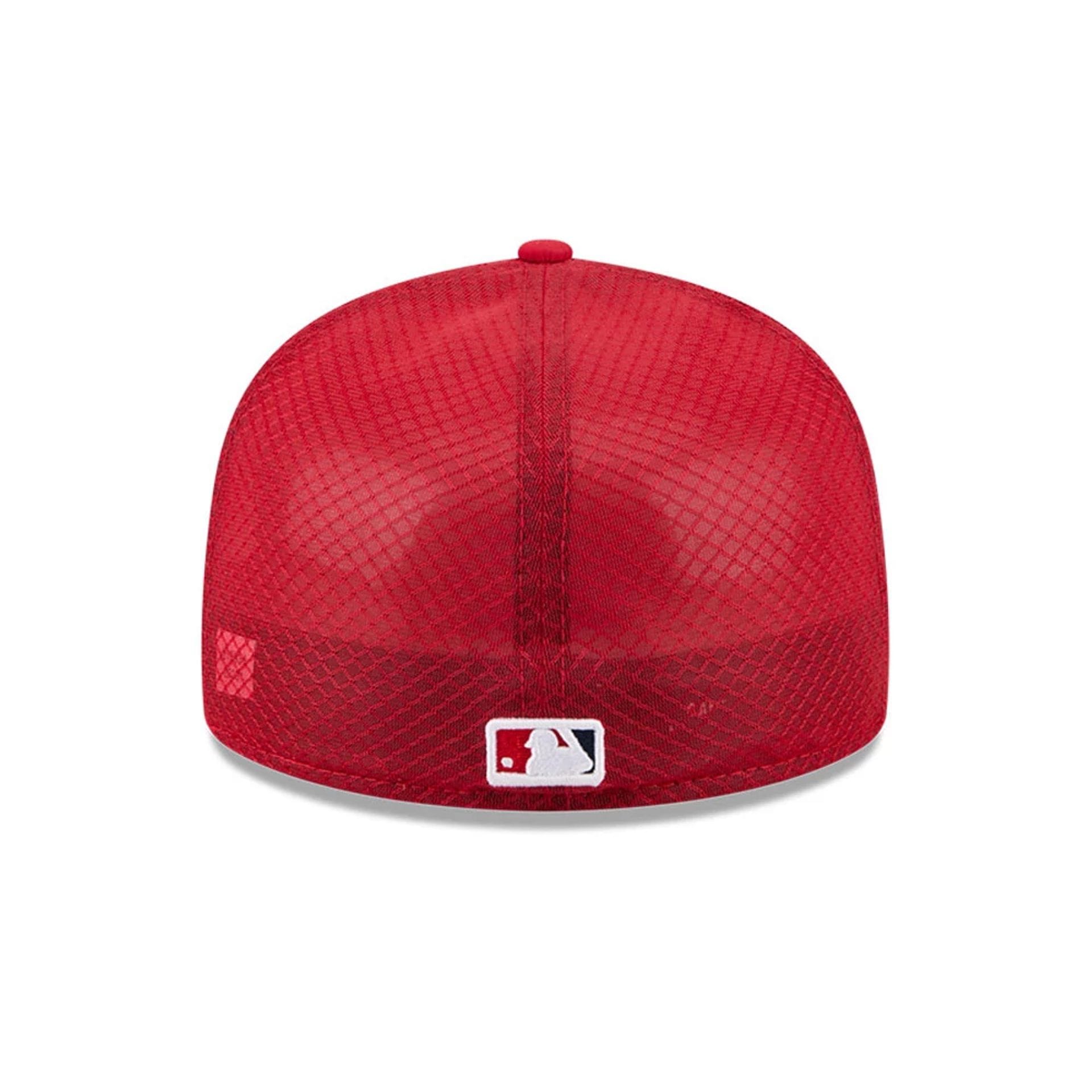 LA Angels MLB Batting Practice 2026 Red 59FIFTY Fitted Cap-kentox - Image 4