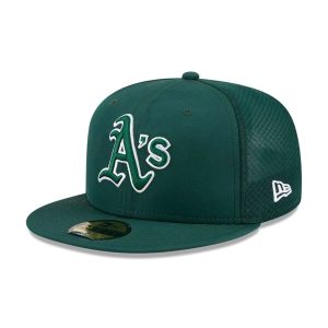 Athletics MLB Batting Practice 2026 Dark Green 59FIFTY Fitted Cap-kentox