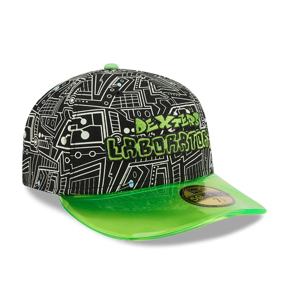 Dexter's Laboratory Black 59FIFTY Fitted Cap-kentox - Image 7