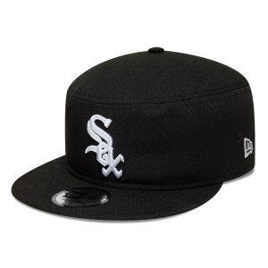 Chicago White Sox MLB Poly Black Pillbox Adjustable Cap-kentox
