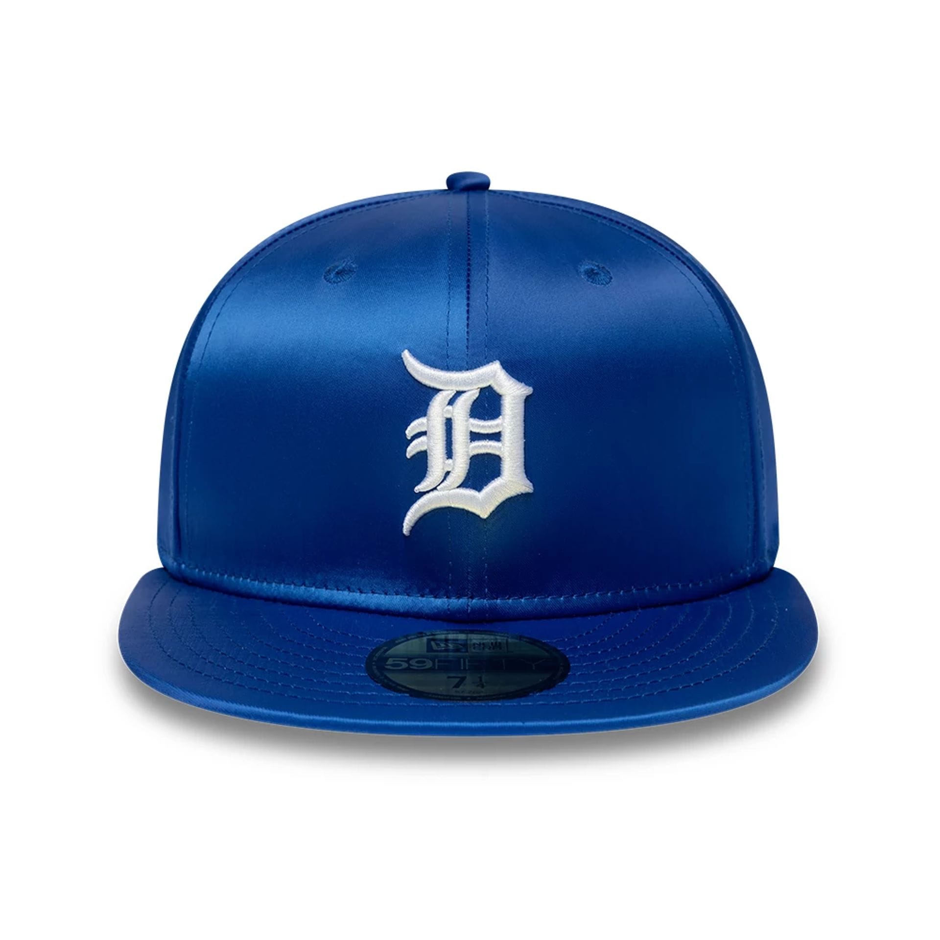 Detroit Tigers MLB Satin Blue 59FIFTY Fitted Cap-kentox - Image 2