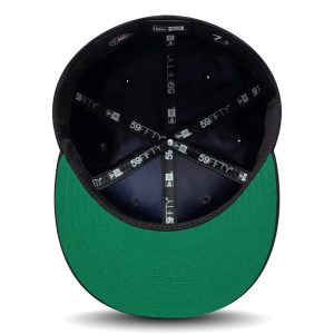 Detroit Tigers MLB Sidepatch Satin Lined Navy 59FIFTY Fitted Cap-kentox