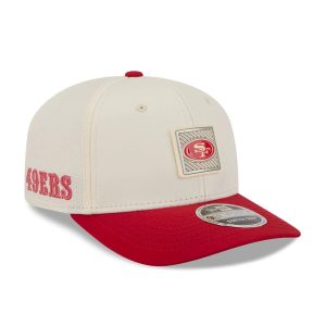 49ers NFL Training 2026 White 9SEVENTY Stretch Snap Adjustable Cap-kentox