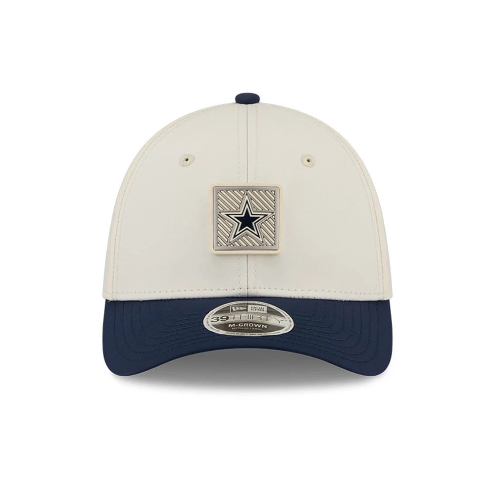 Dallas Cowboys NFL Training 2026 White 39THIRTY M-Crown Stretch Fit Cap-kentox - Image 2