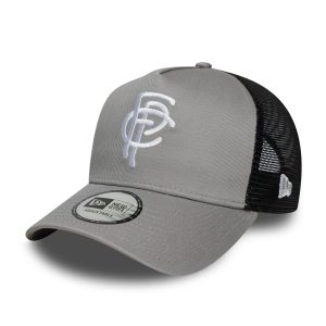 FC Porto Grey 9FORTY A-Frame Trucker Adjustable Cap-kentox