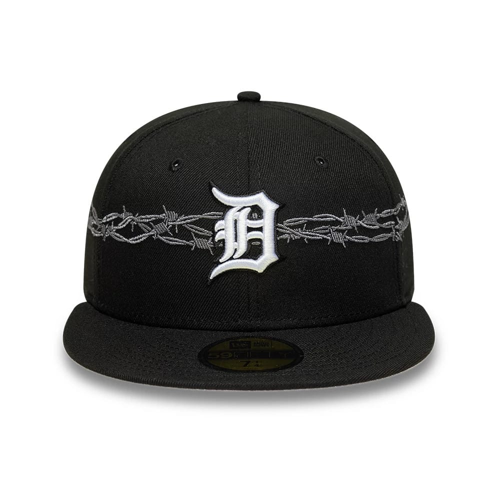 Detroit Tigers MLB Icon Black 59FIFTY Fitted Cap-kentox - Image 3