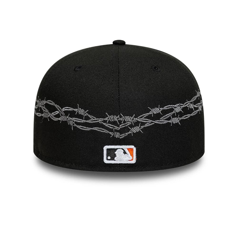 Detroit Tigers MLB Icon Black 59FIFTY Fitted Cap-kentox - Image 5