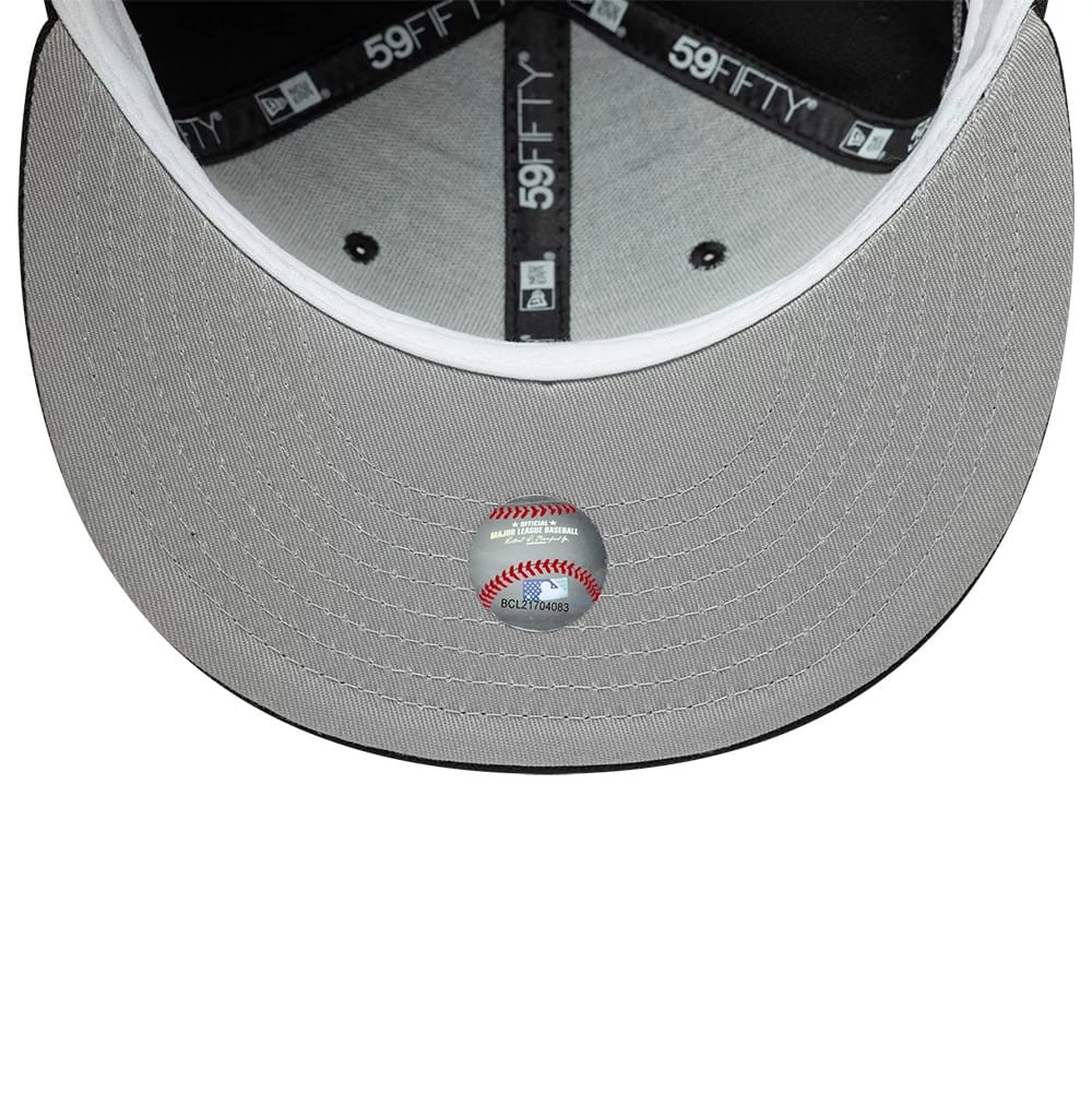 Detroit Tigers MLB Icon Black 59FIFTY Fitted Cap-kentox - Image 2