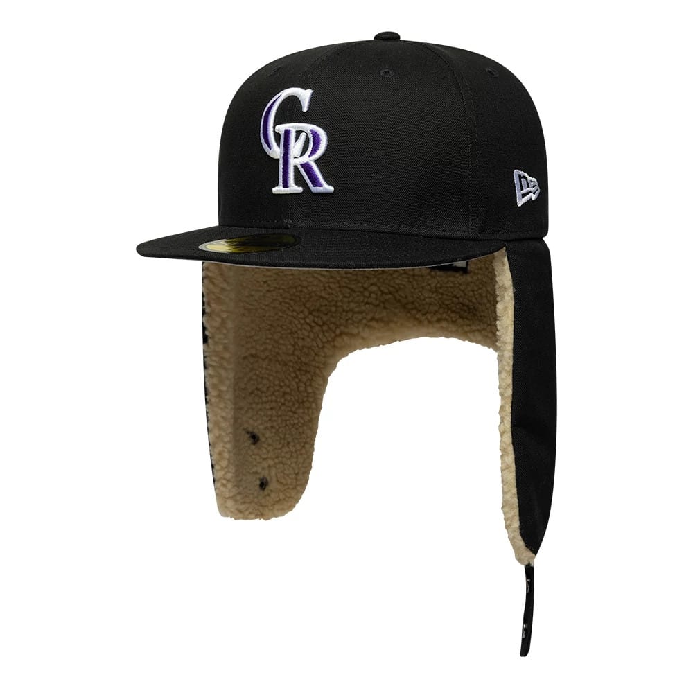 Colorado Rockies MLB World Series Black Dogear 59FIFTY Fitted Cap-kentox - Image 6