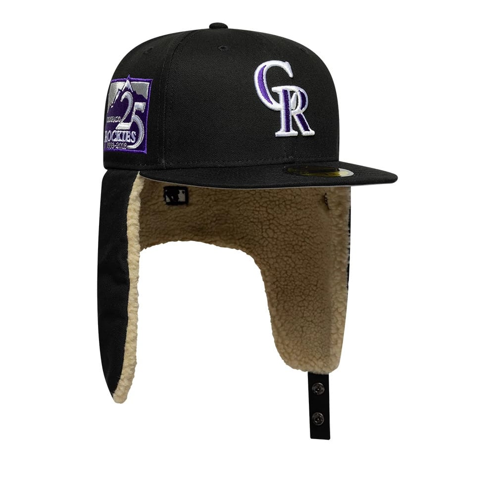 Colorado Rockies MLB World Series Black Dogear 59FIFTY Fitted Cap-kentox - Image 2