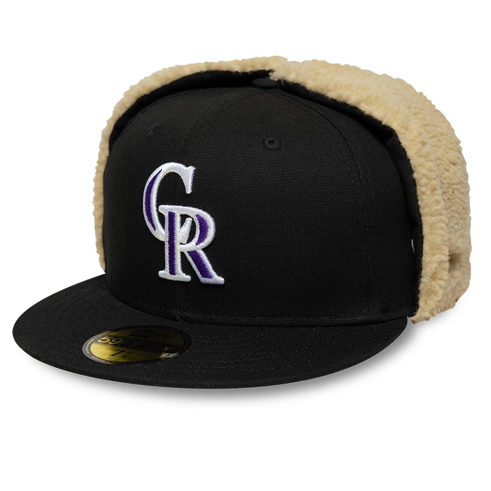 Colorado Rockies MLB World Series Black Dogear 59FIFTY Fitted Cap-kentox - Image 4