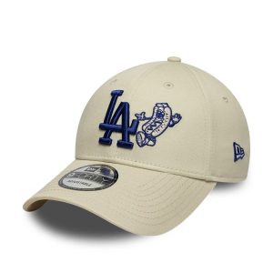 LA Dodgers MLB Food Icon Cream 9FORTY Adjustable Cap-kentox