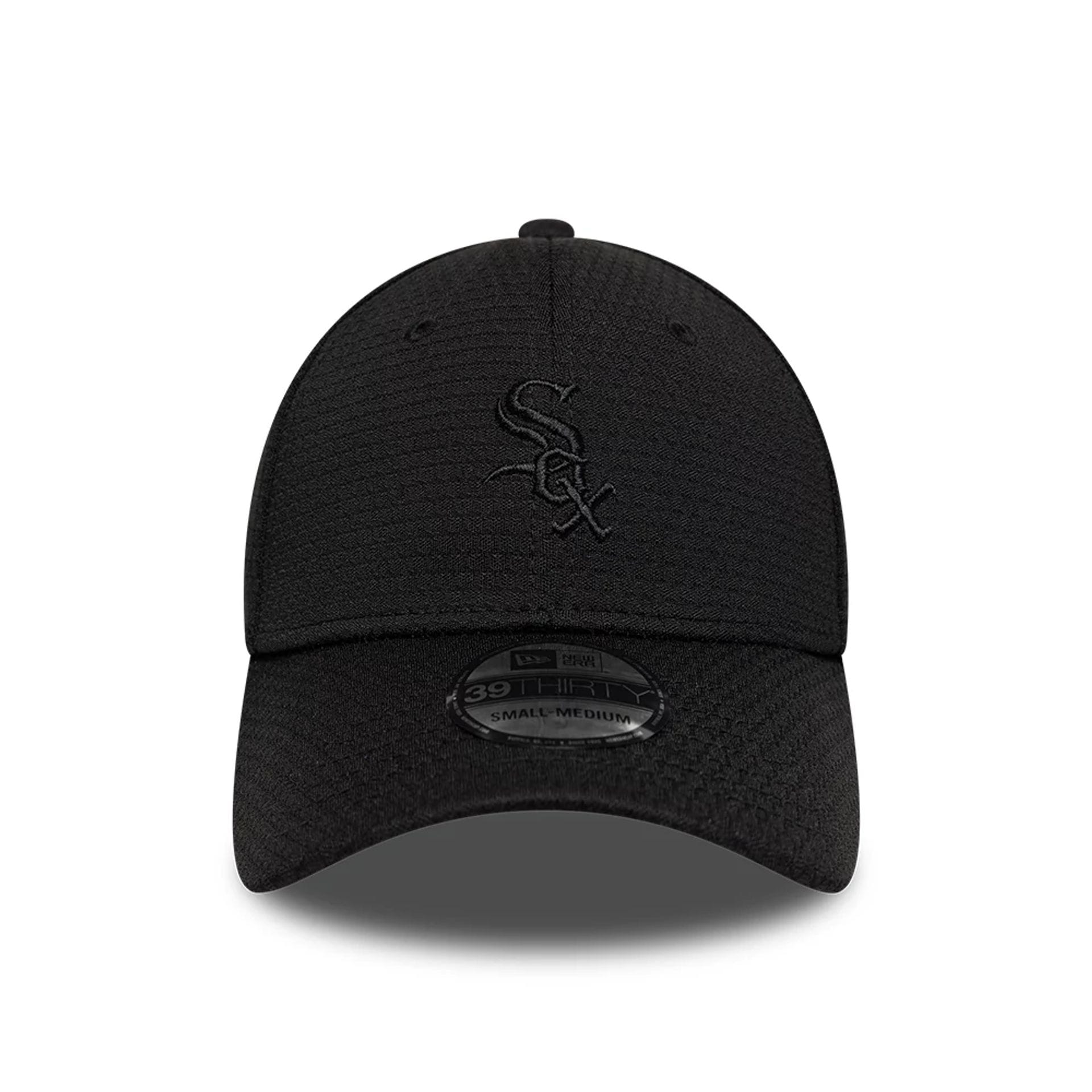 Chicago White Sox MLB Tech Black 39THIRTY Stretch Fit Cap-kentox - Image 2