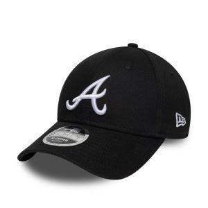 Atlanta Braves MLB Black 9FORTY M-Crown Adjustable Cap-kentox