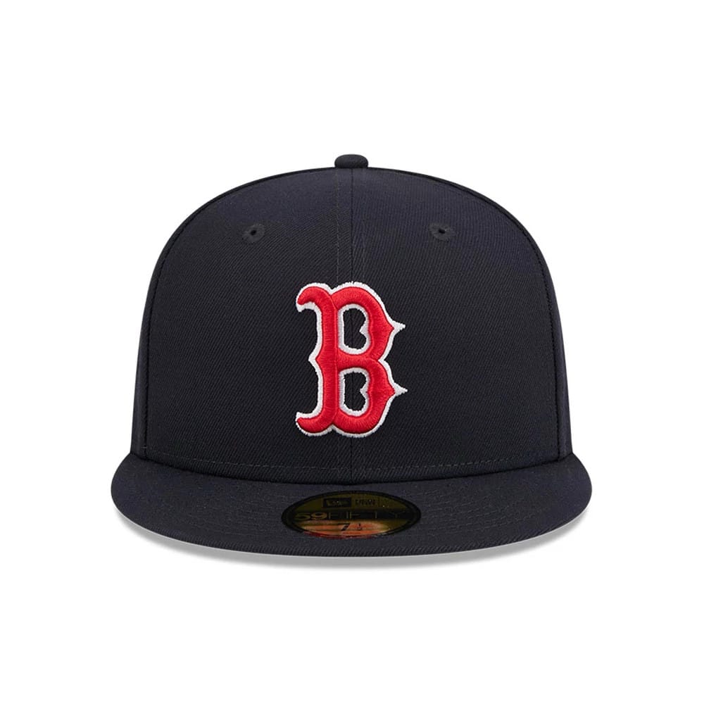 Boston Red Sox Vanson X MLB Navy 59FIFTY Fitted Cap-kentox - Image 3