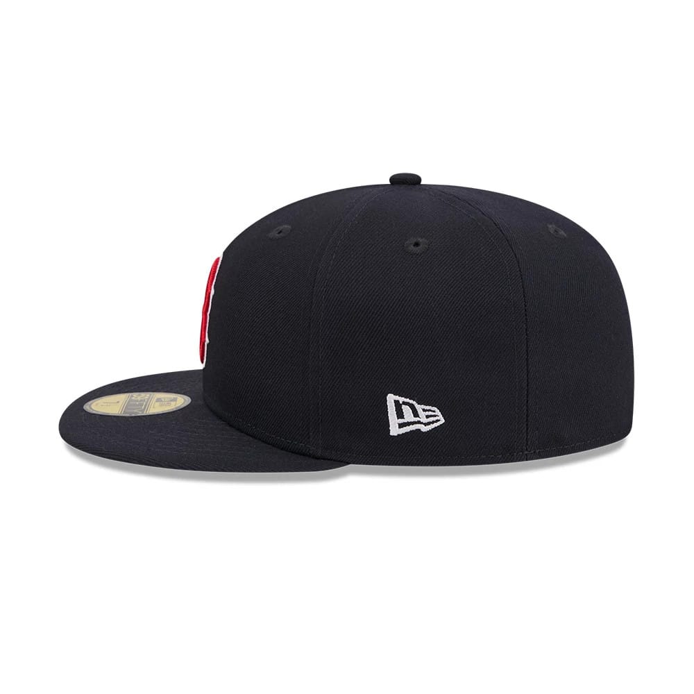 Boston Red Sox Vanson X MLB Navy 59FIFTY Fitted Cap-kentox - Image 6