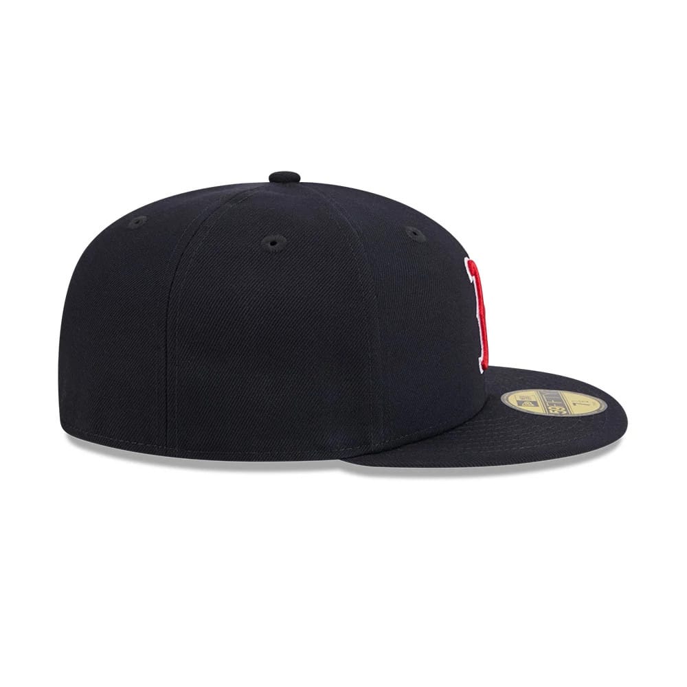 Boston Red Sox Vanson X MLB Navy 59FIFTY Fitted Cap-kentox - Image 7