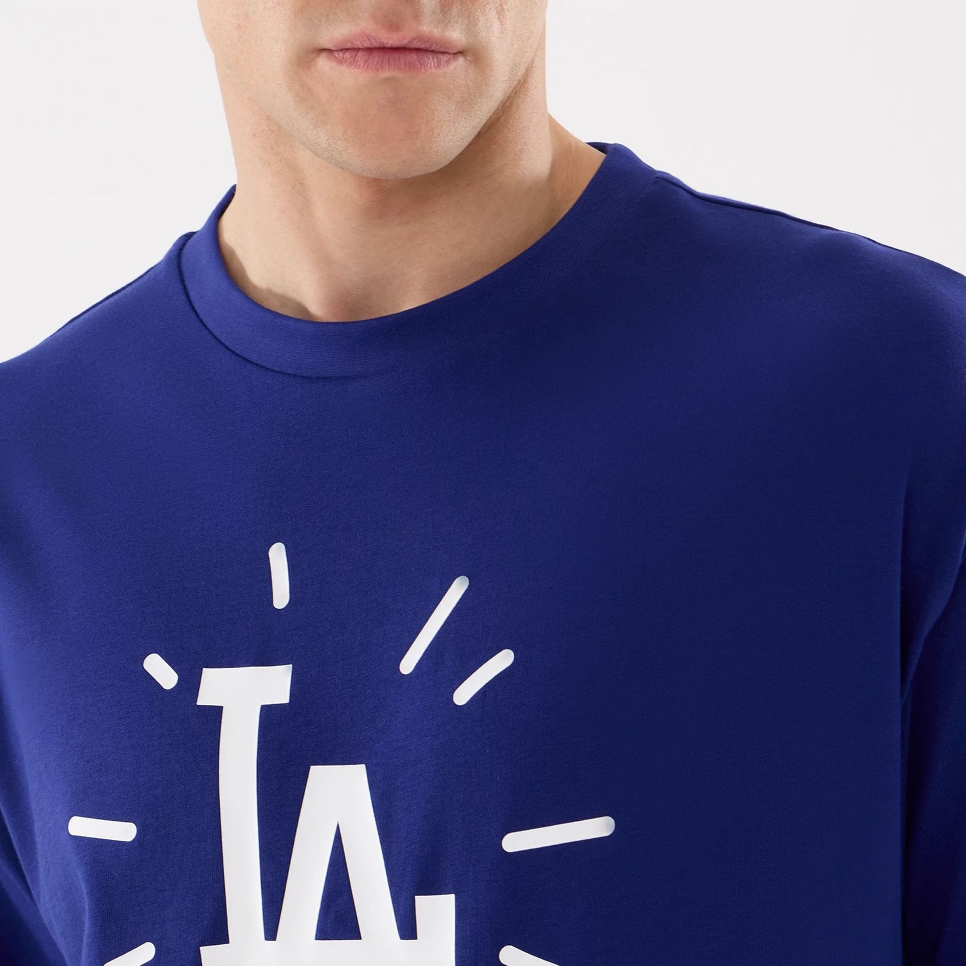 LA Dodgers MLB 59FIFTY Day Graphic Dark Blue T-Shirt-kentox - Image 4