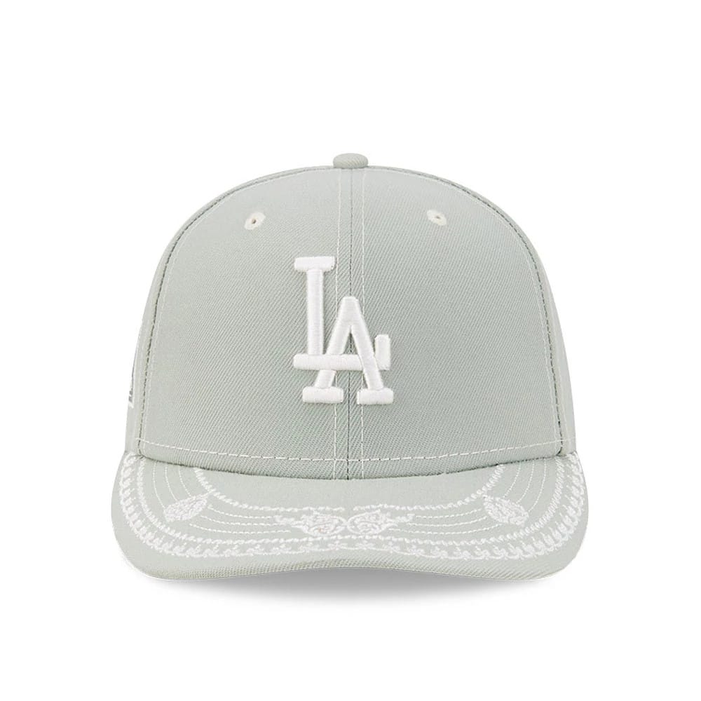 LA Dodgers MLB Fathers Day Pastel Green 59FIFTY Fitted Cap-kentox - Image 2