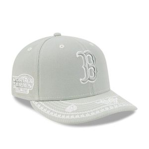 Boston Red Sox MLB Fathers Day Pastel Green 59FIFTY Fitted Cap-kentox