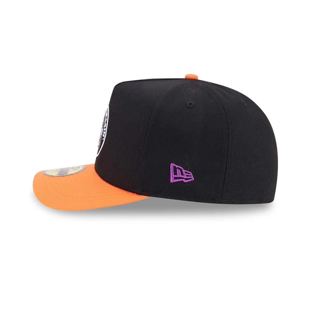 Bugs Bunny Looney Tunes Chasin Carrots Black 59FIFTY A-Frame Fitted Cap-kentox - Image 6