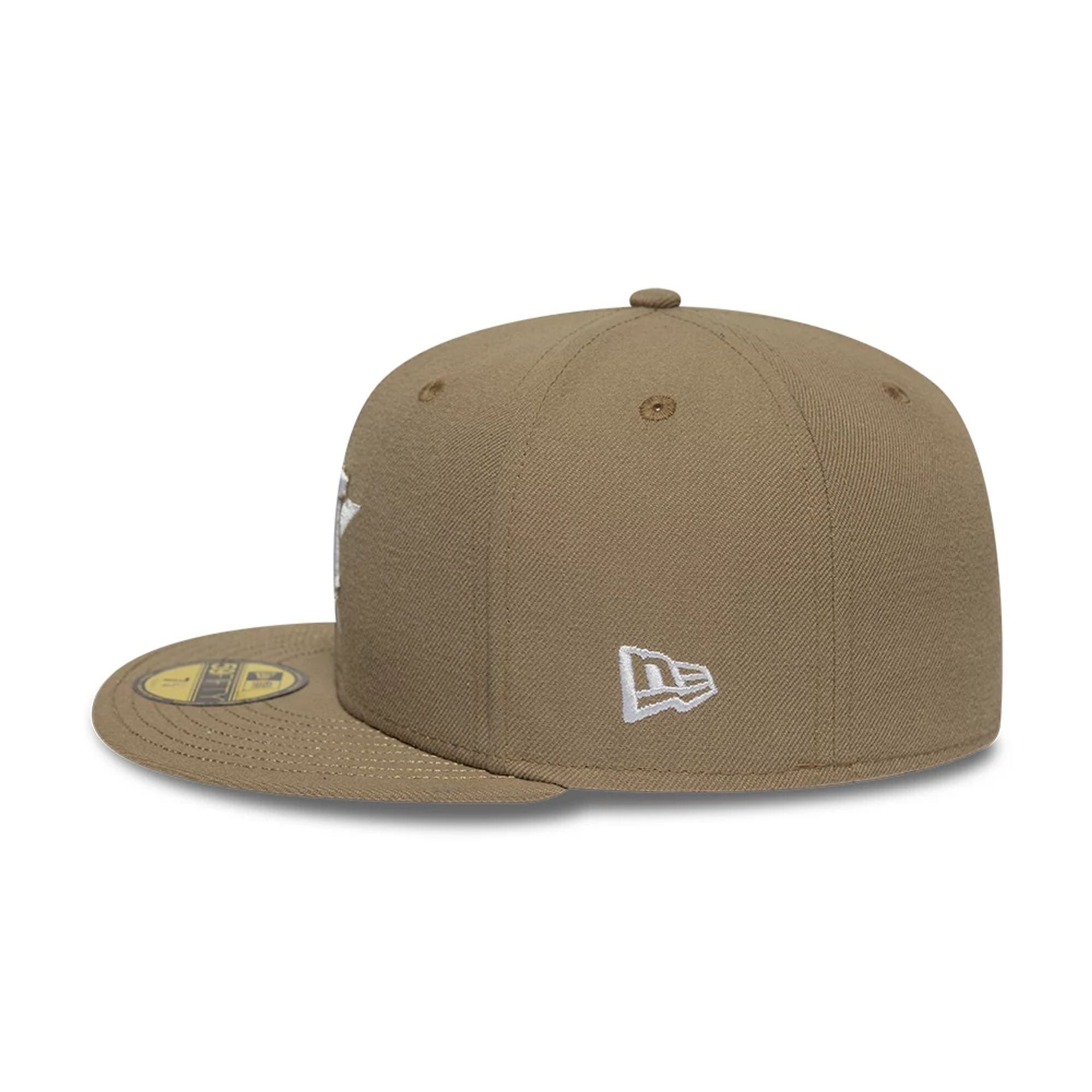 Houston Astros MLB Storm Pattern Beige 59FIFTY Fitted Cap-kentox - Image 5
