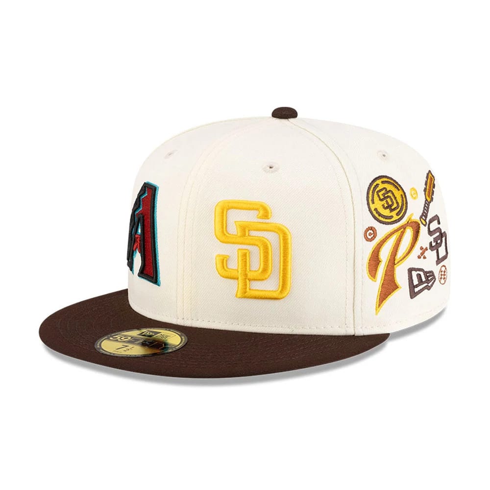 All Over MLB Mexico City Series 2026 White 59FIFTY Fitted Cap-kentox - Image 4