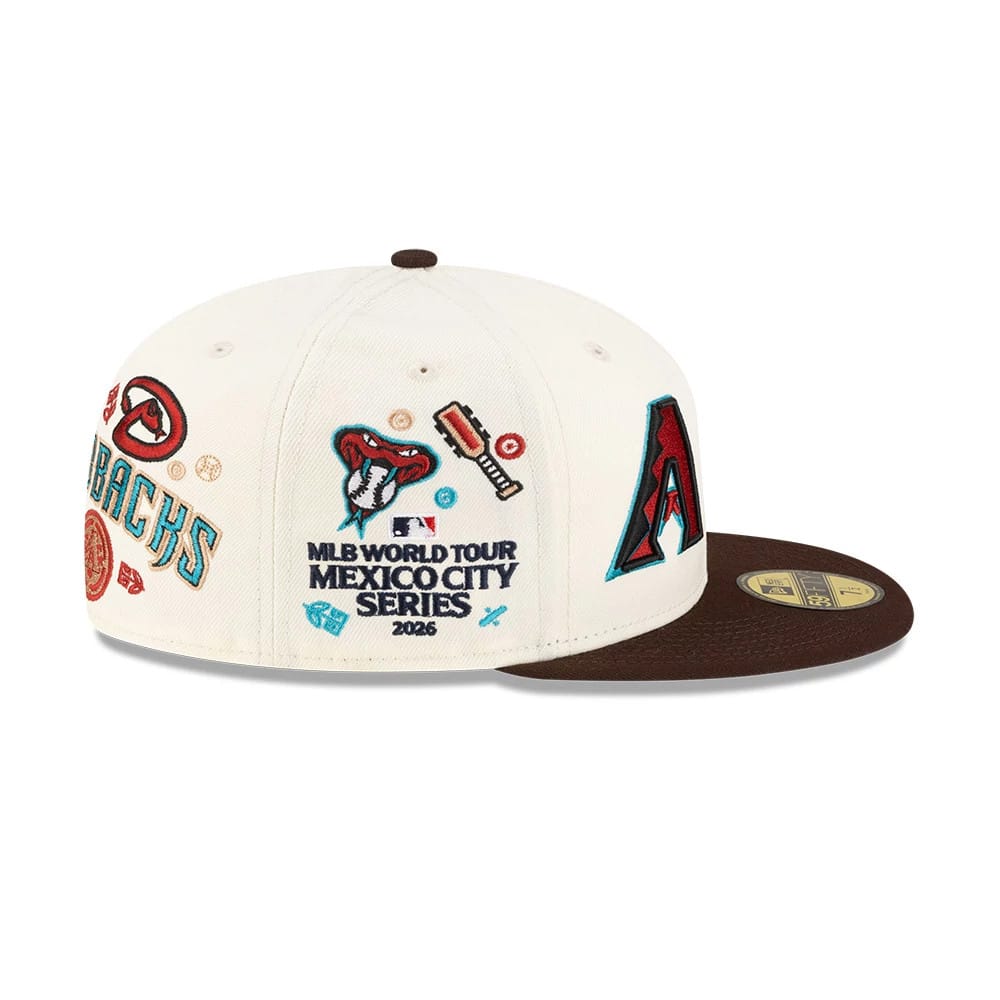 All Over MLB Mexico City Series 2026 White 59FIFTY Fitted Cap-kentox - Image 7