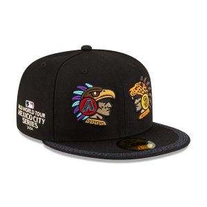 Dueling League MLB Mexico City Series 2026 Black 59FIFTY Fitted Cap-kentox