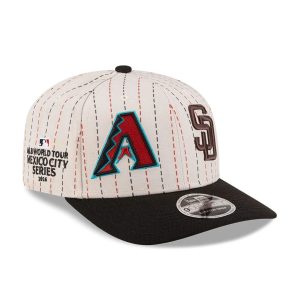 Dueling League MLB Mexico City Series 2026 Light Beige 9SEVENTY Stretch Snap Adjustable Cap-kentox