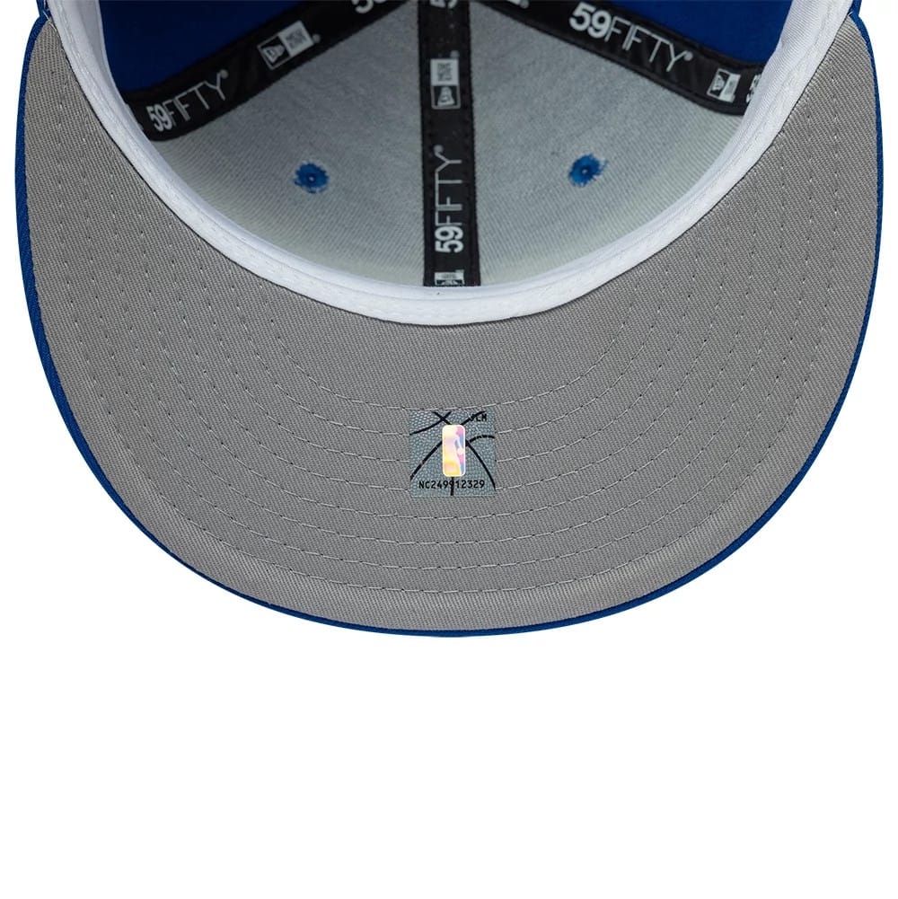 Denver Nuggets NBA Hardwood Classic Blue 59FIFTY Fitted Cap-kentox - Image 2