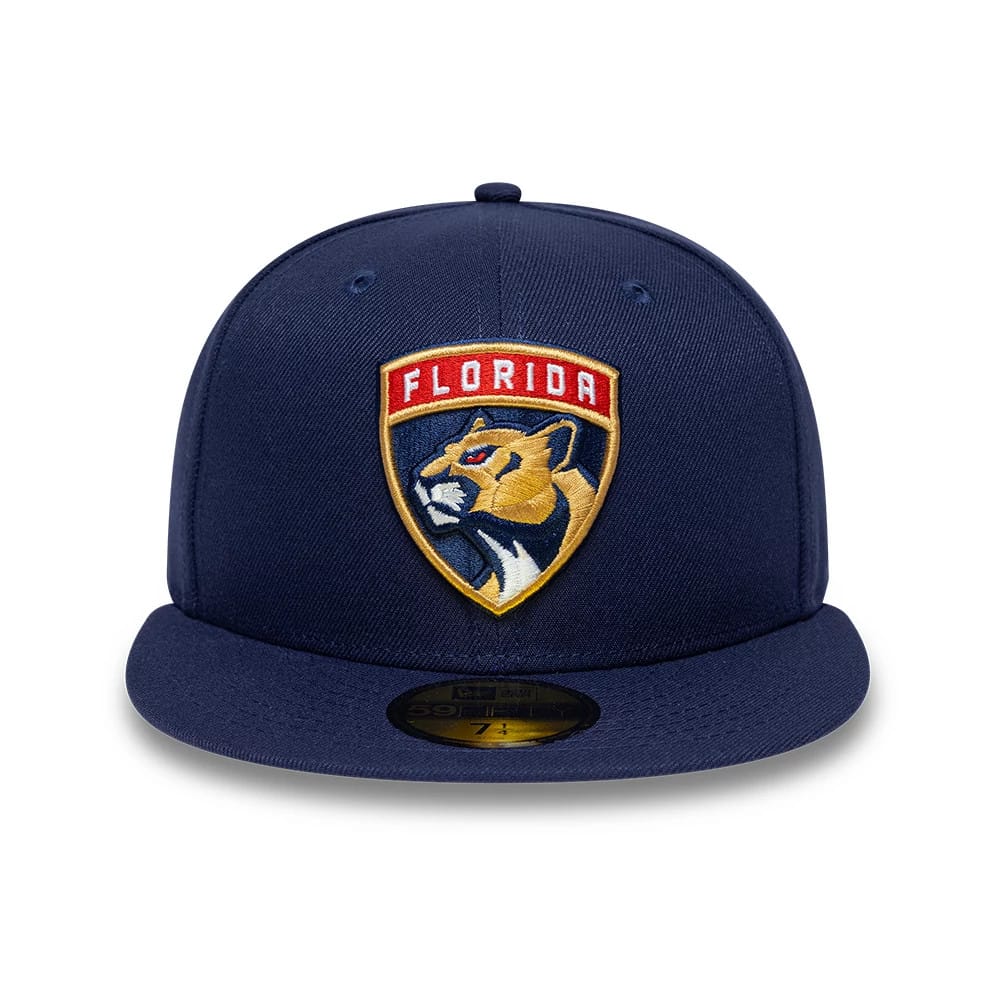 Florida Panthers NHL Navy 59FIFTY Fitted Cap-kentox - Image 3