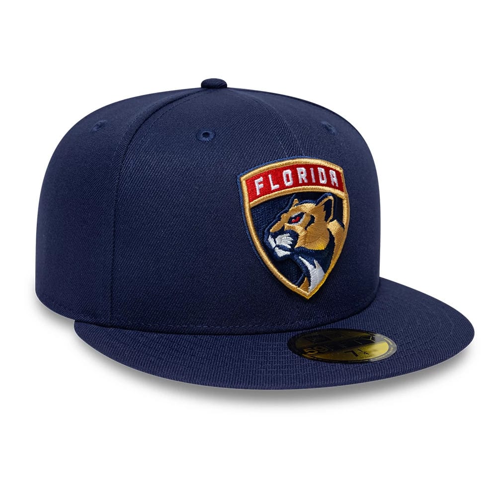Florida Panthers NHL Navy 59FIFTY Fitted Cap-kentox - Image 4