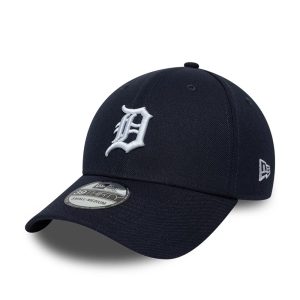 Detroit Tigers MLB Classic Navy 39THIRTY Stretch Fit Cap-kentox