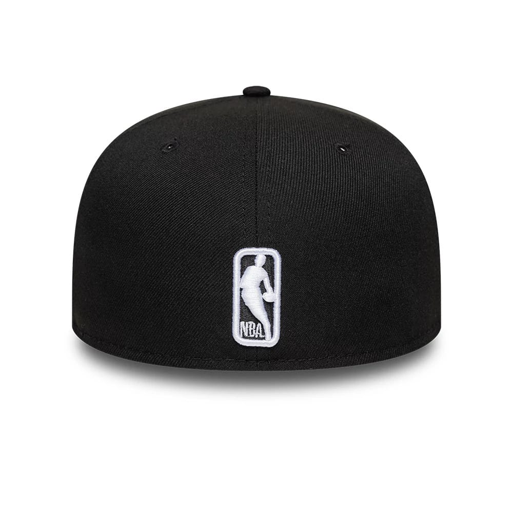 Brooklyn Nets NBA Basic Black 59FIFTY Fitted Cap-kentox - Image 5