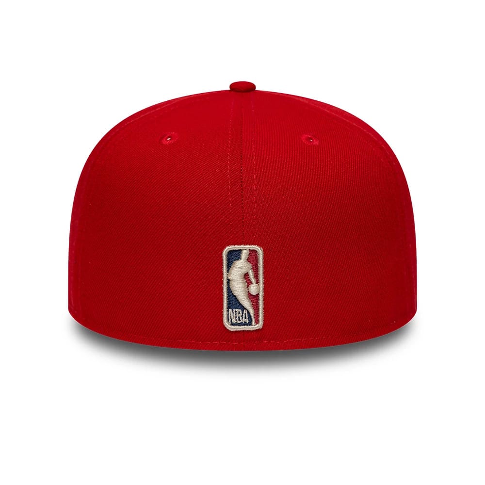 Houston Rockets NBA Hardwood Classic Red 59FIFTY Fitted Cap-kentox - Image 5
