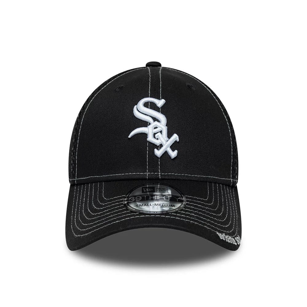 Chicago White Sox MLB Neo Black 39THIRTY Stretch Fit Cap-kentox - Image 2