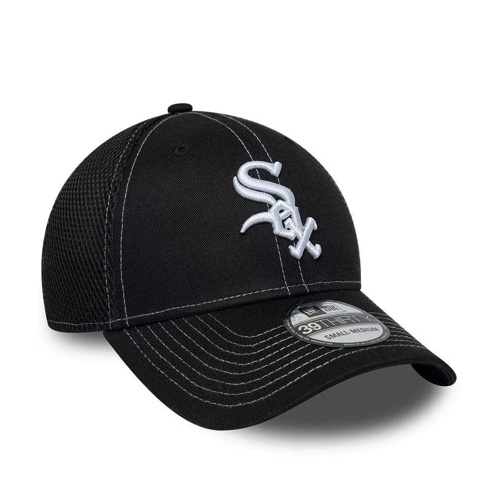 Chicago White Sox MLB Neo Black 39THIRTY Stretch Fit Cap-kentox - Image 3