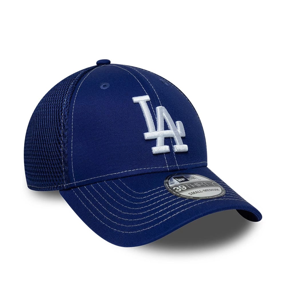LA Dodgers MLB Neo Dark Blue 39THIRTY Stretch Fit Cap-kentox - Image 3