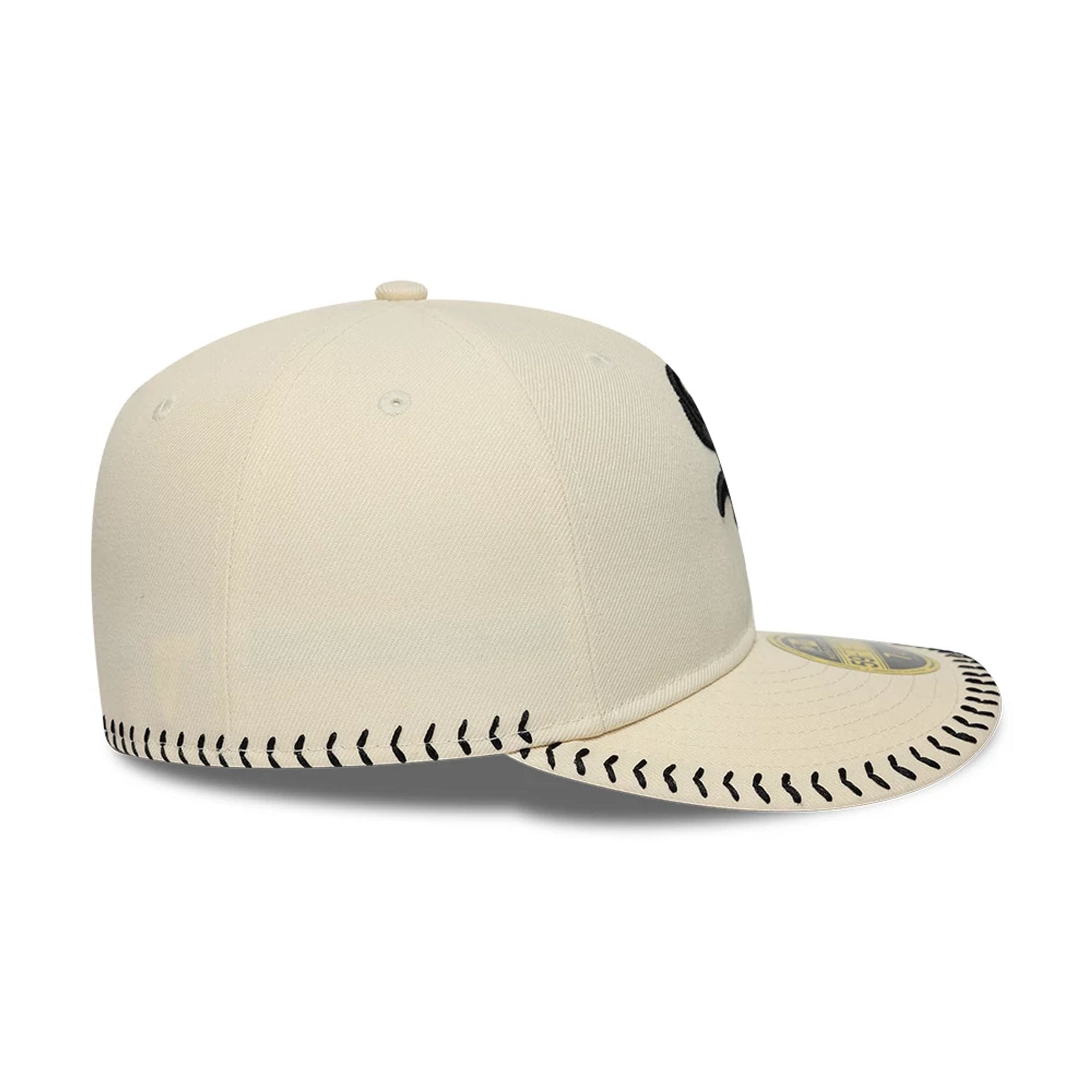 Chicago White Sox MLB Baseball Stitch Cream Retro Crown 59FIFTY Fitted Cap-kentox - Image 6