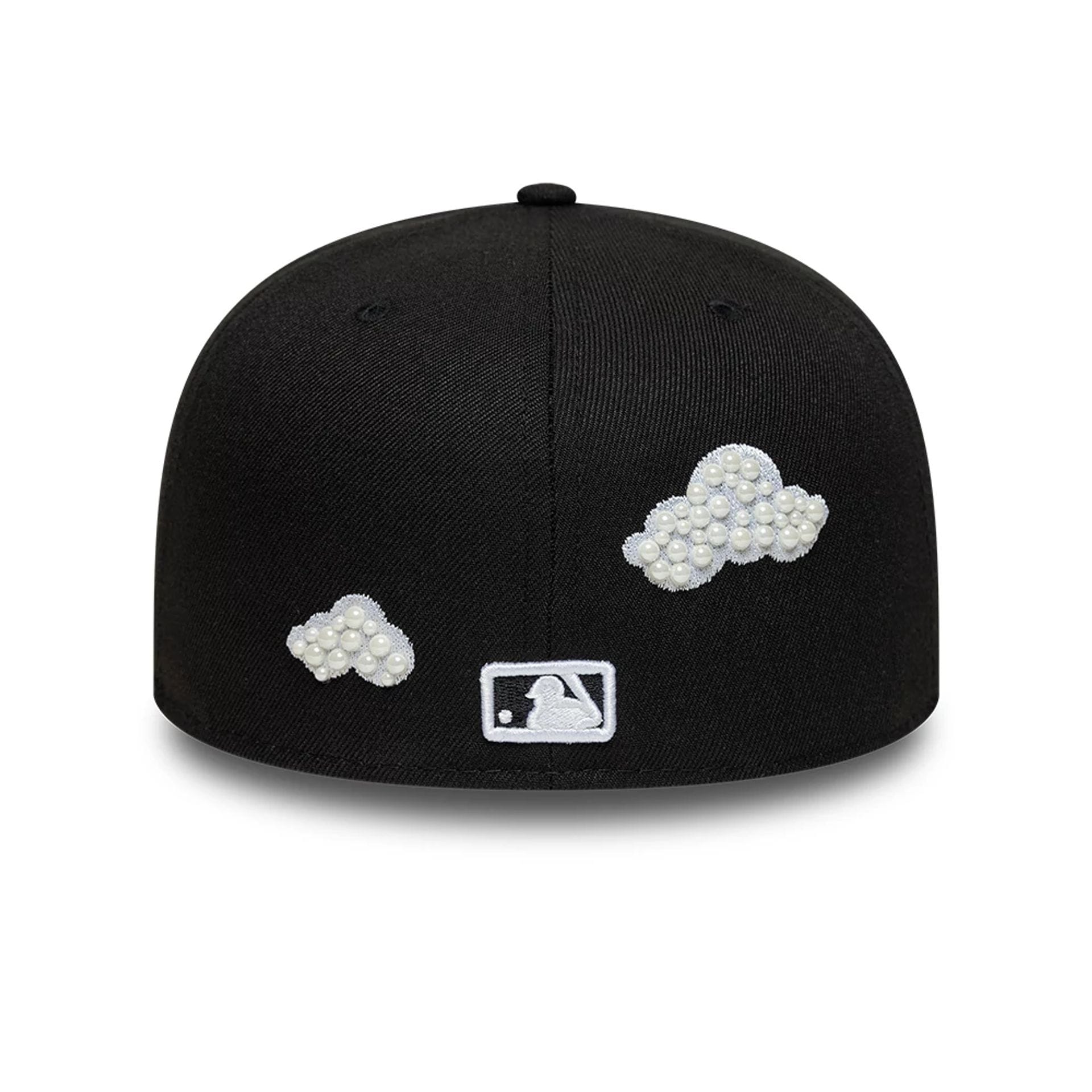 Chicago White Sox MLB Faux Pearl Cloud Black 59FIFTY Fitted Cap-kentox - Image 3
