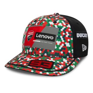 Ducati Motor Replica Marc Márquez Mugello Race Special Multicolor 9FIFTY Low Profile Adjustable Cap-kentox